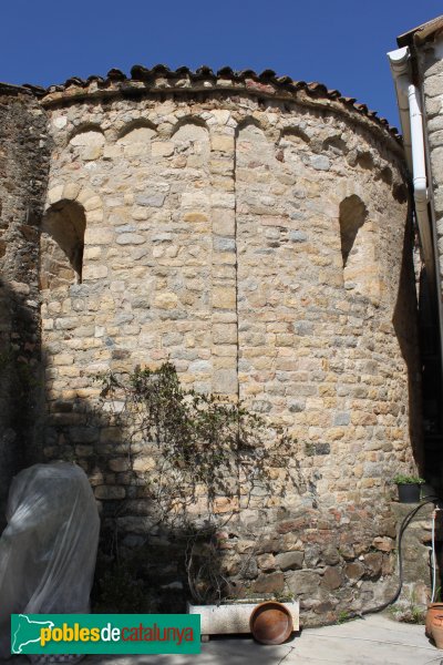Massanes - Absis romànic de Sant Esteve