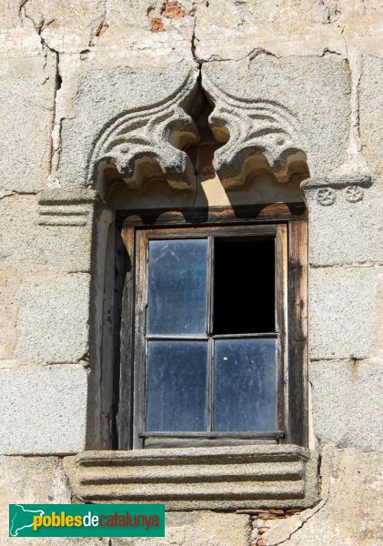 Tordera - Can Gelmar Vell, finestra