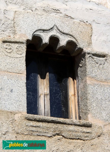 Tordera - Can Gelmar Vell, finestra