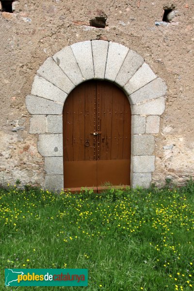 Arbúcies - Església de Santa Maria de Lliors, portal