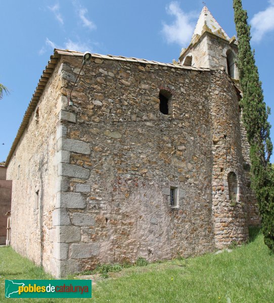 Sant Feliu de Buixalleu - Església de Sant Feliu, capçalera