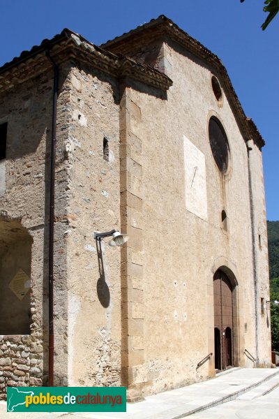 Osor - Església de Sant Pere, façana