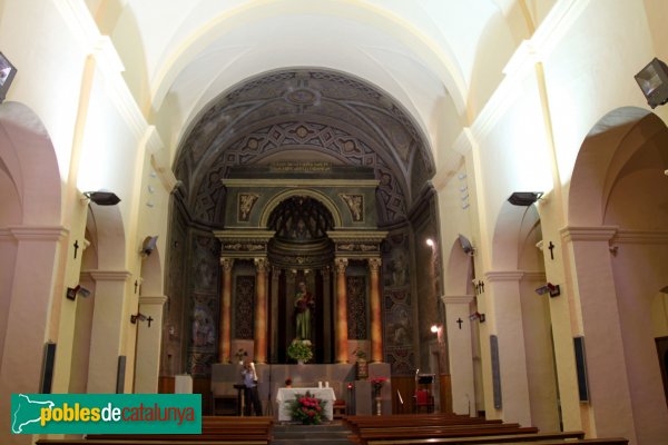 Osor - Església de Sant Pere, interior
