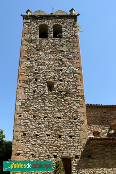 Osor - Església de Sant Pere, campanar