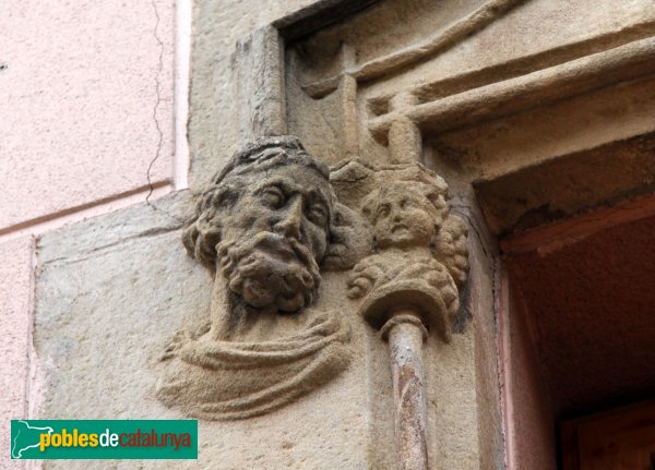 Sant Boi de Llobregat - Can Sabadell, detall finestral