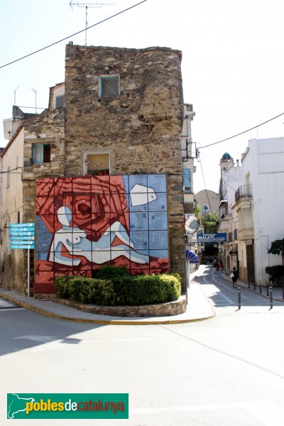 Llançà - Mural de Rafael Borràs