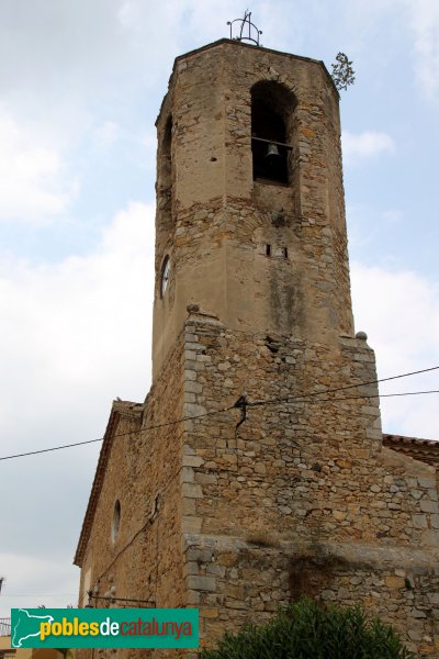 Biure - Església de Sant Esteve, campanar
