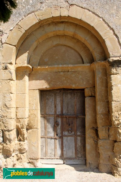 Cistella - Sant Martí de Vilarig, portada romànica