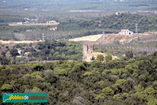 Maçanet de la Selva - Torre de Marata, des de Torcafelló