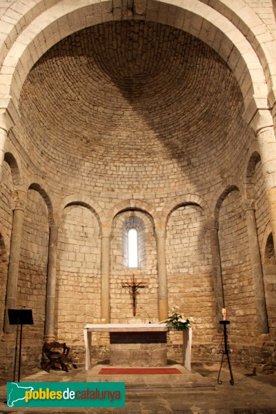 Vilabertran - Església de Santa Maria, capçalera