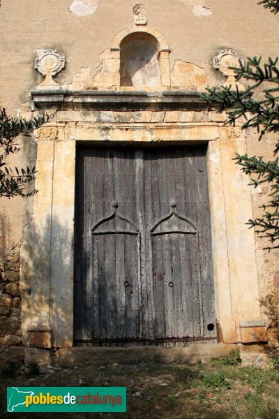 Lladó - Església de Sant Feliu, portada