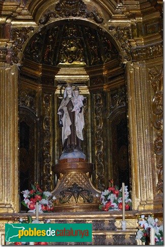 Sant Genís de Montellà - Retaule