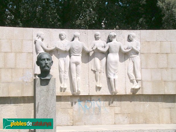 Figueres - Monument a Pep Ventura