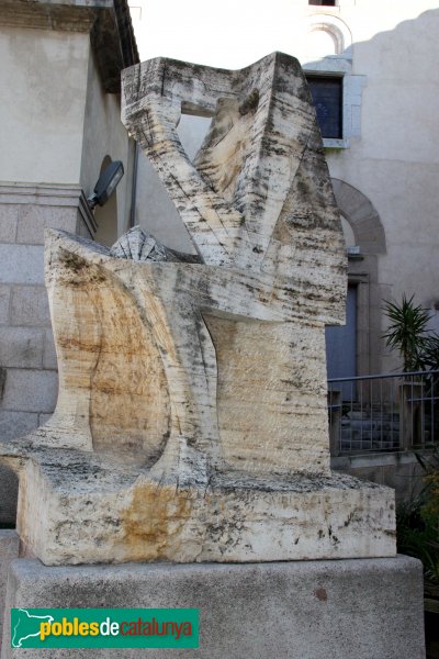 Santa Coloma de Farners - Monument a Salvador Espriu