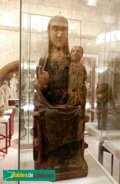 Solivella - Marededéu romànica al Museu Diocesà de Tarragona (Foto: Pol Oto Masagué, 2012) Solivella - Marededéu romànica al Museu Diocesà de Tarragona