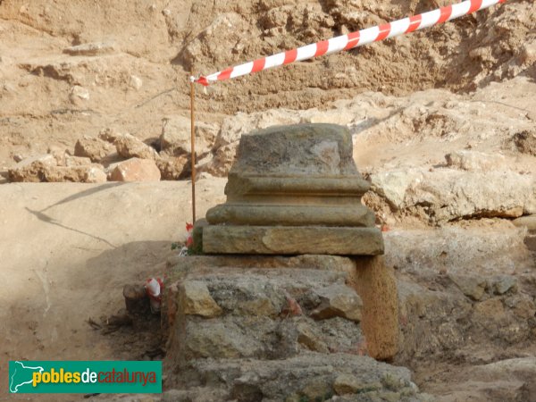 Tarragona - Restes arqueològiques del carrer Vapor
