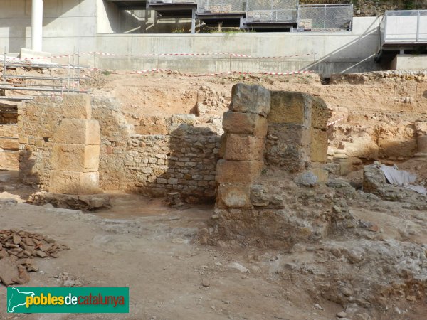 Tarragona - Restes arqueològiques del carrer Vapor
