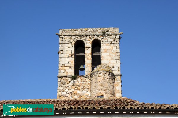 Caldes de Malavella - Església de Sant Esteve, campanar