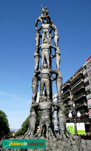 Tarragona - Monument als Castells