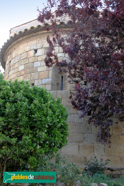 Mollet de Peralada - Absis de l'església de Sant Cebrià