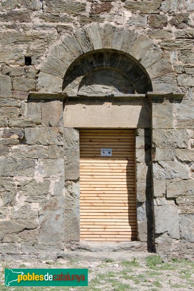 Rabós - Santa Maria de Colera, porta