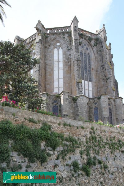 Castelló d'Empúries - Església de Santa Maria, absis