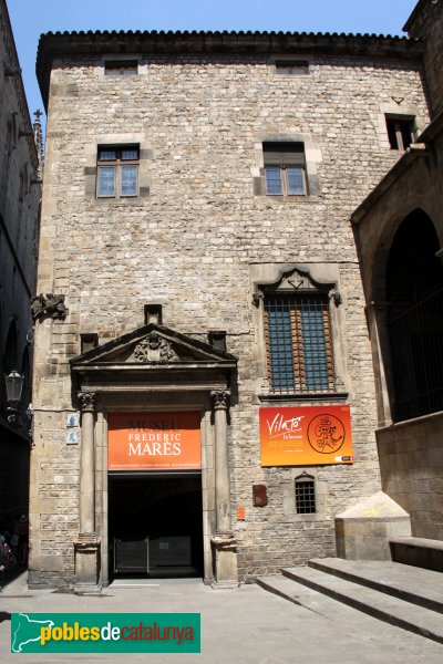 Barcelona - Museu Marés, façana catedral (Foto: Albert Esteves, 2012) Barcelona - Museu Marés, façana catedral