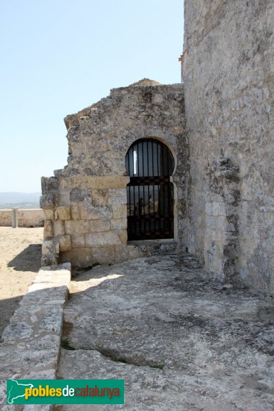 Olèrdola - Església de Sant Miquel, capçalera de l'església antiga