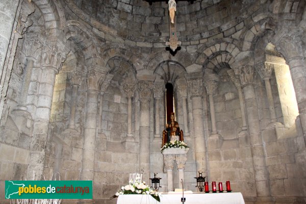 Sant Martí Sarroca - Església de Santa Maria, interior absis