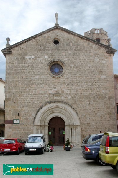 Sant Pere de Riudebitlles - Església