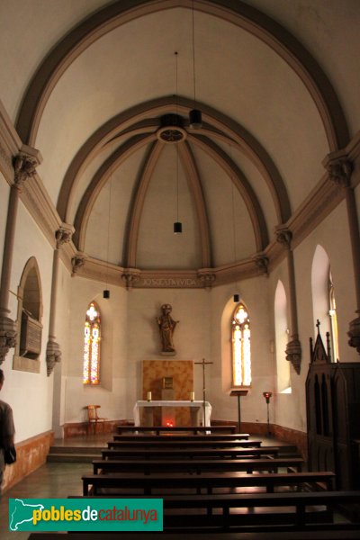 Sant Pere de Riudebitlles - Església, capella
