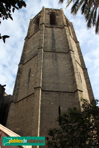 Barcelona - Església del Pi, campanar