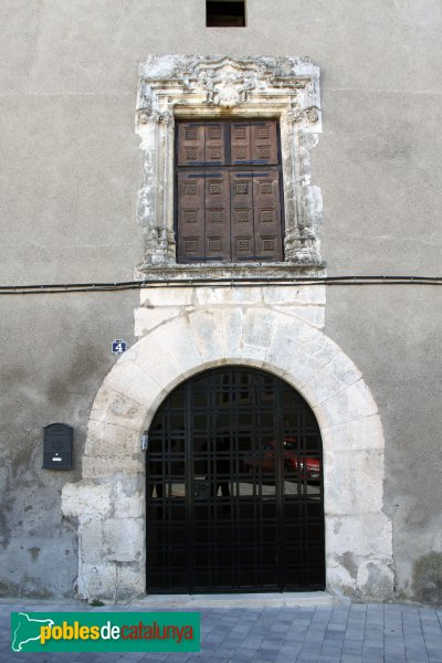 La Granada - Casa del Castlà, façana nord