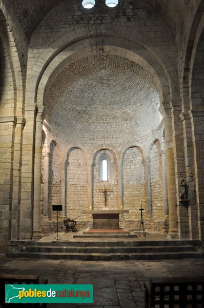 Vilabertran - Església de Santa Maria, interior