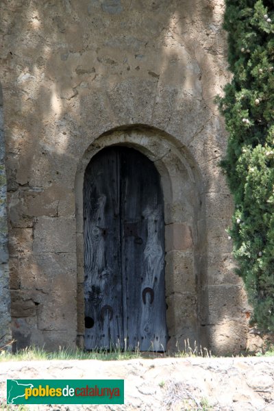 Torrelavit - Sant Martí Sadevesa, porta romànica