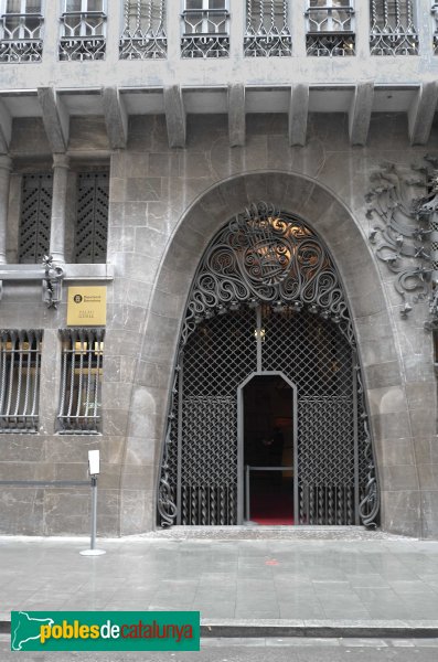 Barcelona - Palau Güell, detall