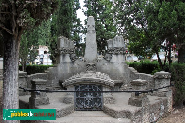 Sant Sadurní d'Anoia - Cementiri. Panteó Domènech