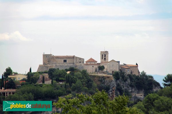 Sant Martí Sarroca - Conjunt del castell i l'església