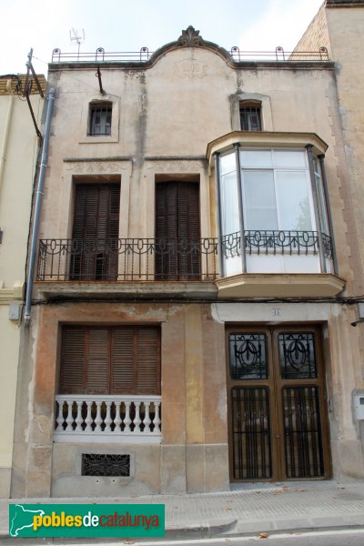 Sant Quintí de Mediona - Casa del carrer Montserrat, 45