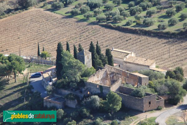 Castellví de la Marca - Sant Sadurní Vell, des del castell