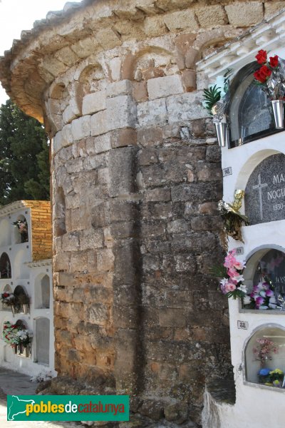 Castellví de la Marca - Sant Sadurní Vell: l'absis