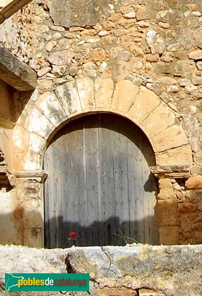 Castellví de la Marca - Sant Sadurní Vell: la porta