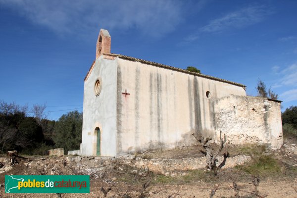 Castellví de la Marca - Capella de Sant Andreu, amb l'antic absis romànic