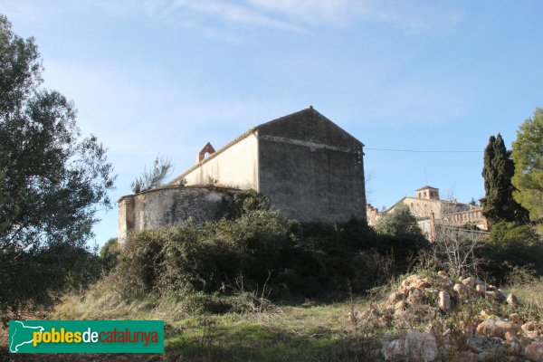 Castellví de la Marca - Capella de Sant Andreu, amb l'antic absis romànic