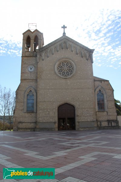 Santa Margarida i els Monjos - Església nova de Santa Margarida