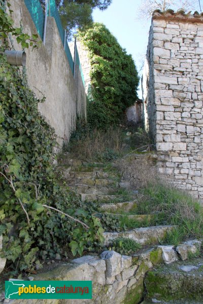 Ribera d'Ondara - Pujada la castell de Rubinat