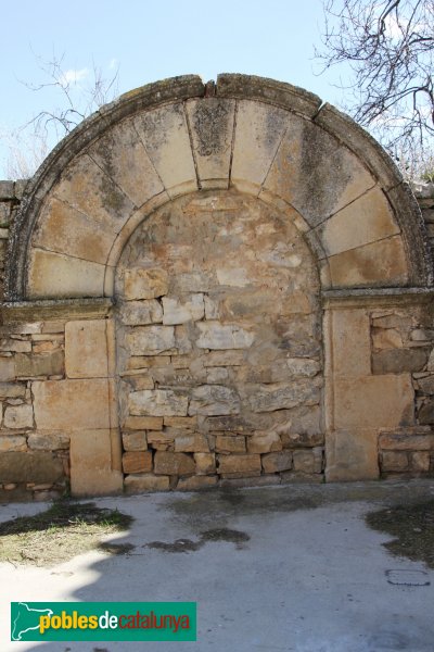 Ribera d'Ondara - Porta del Cementiri de Gramuntell