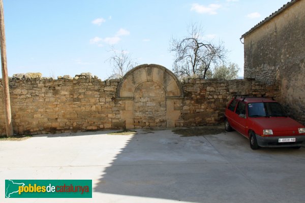 Ribera d'Ondara - Porta del Cementiri de Gramuntell