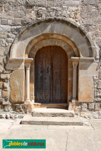 Montoliu - Portada de Sant Pere de l'Ametlla