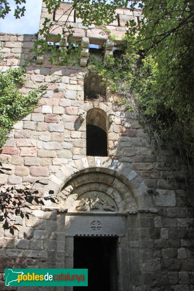 La Jonquera - Castell de Requesens. Capella de Sant Romà